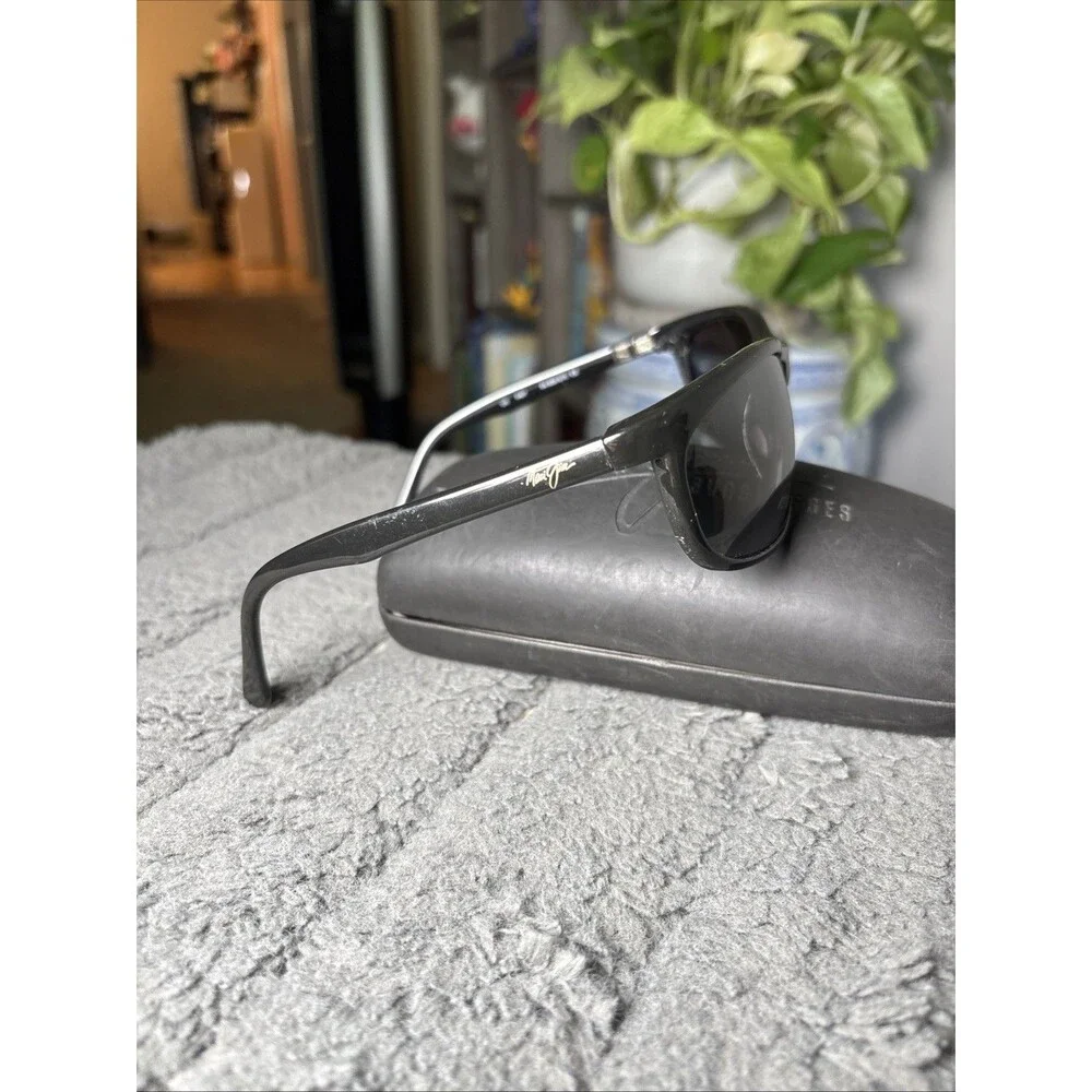 Maui Jim Typhoon MJ 120-02 Polarized Sunglasses Made In Japan